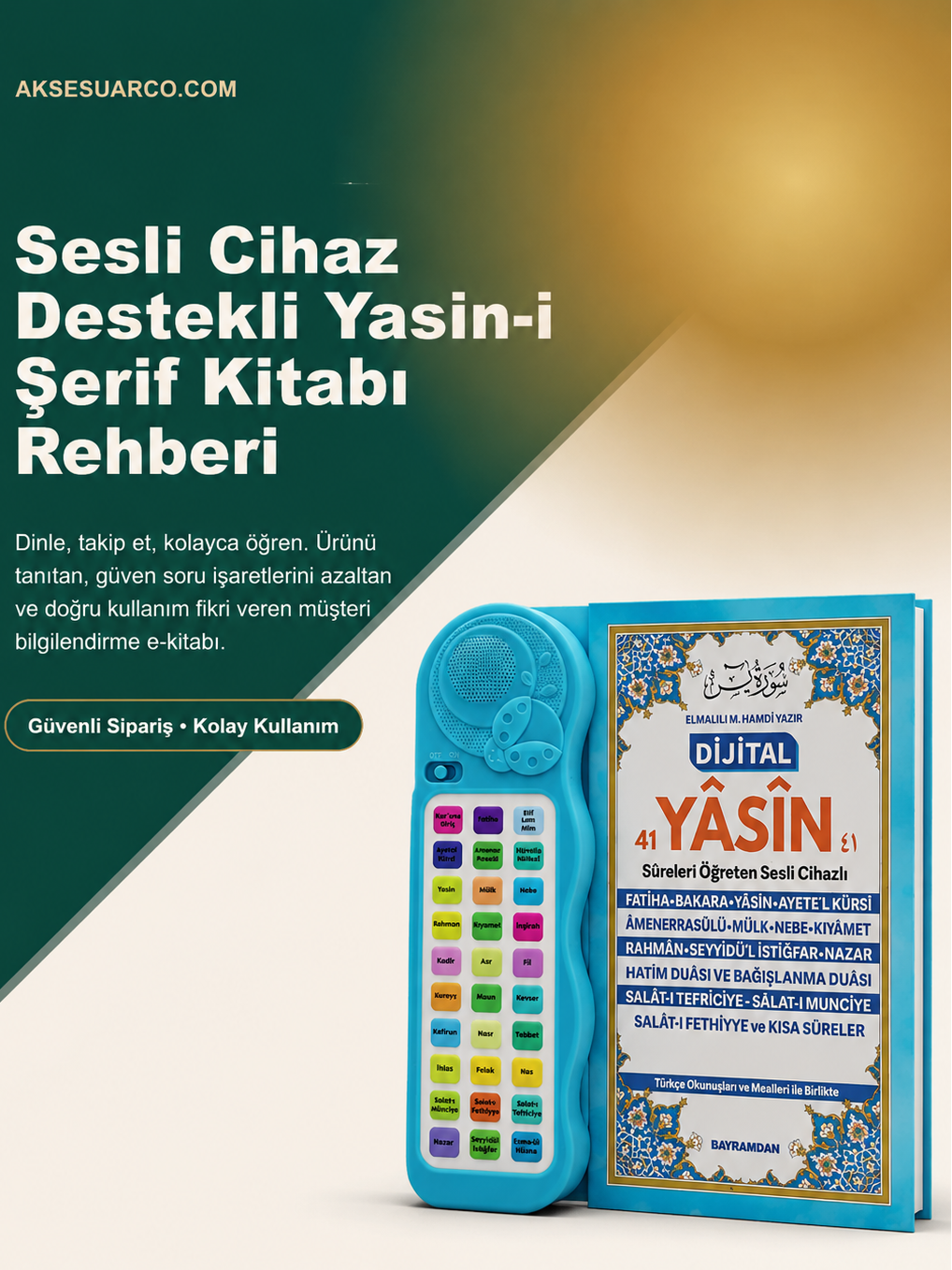 Yasin-i Şerif E-Kitap ÜCRETSİZ (Yasin Kitabı ile birlikte ücretsiz)