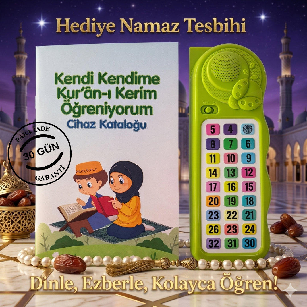 Çocuğum Kendi Kendine Kur'an-ı Kerim Okumayı Öğreniyor (Sesli Kitap Desteği)