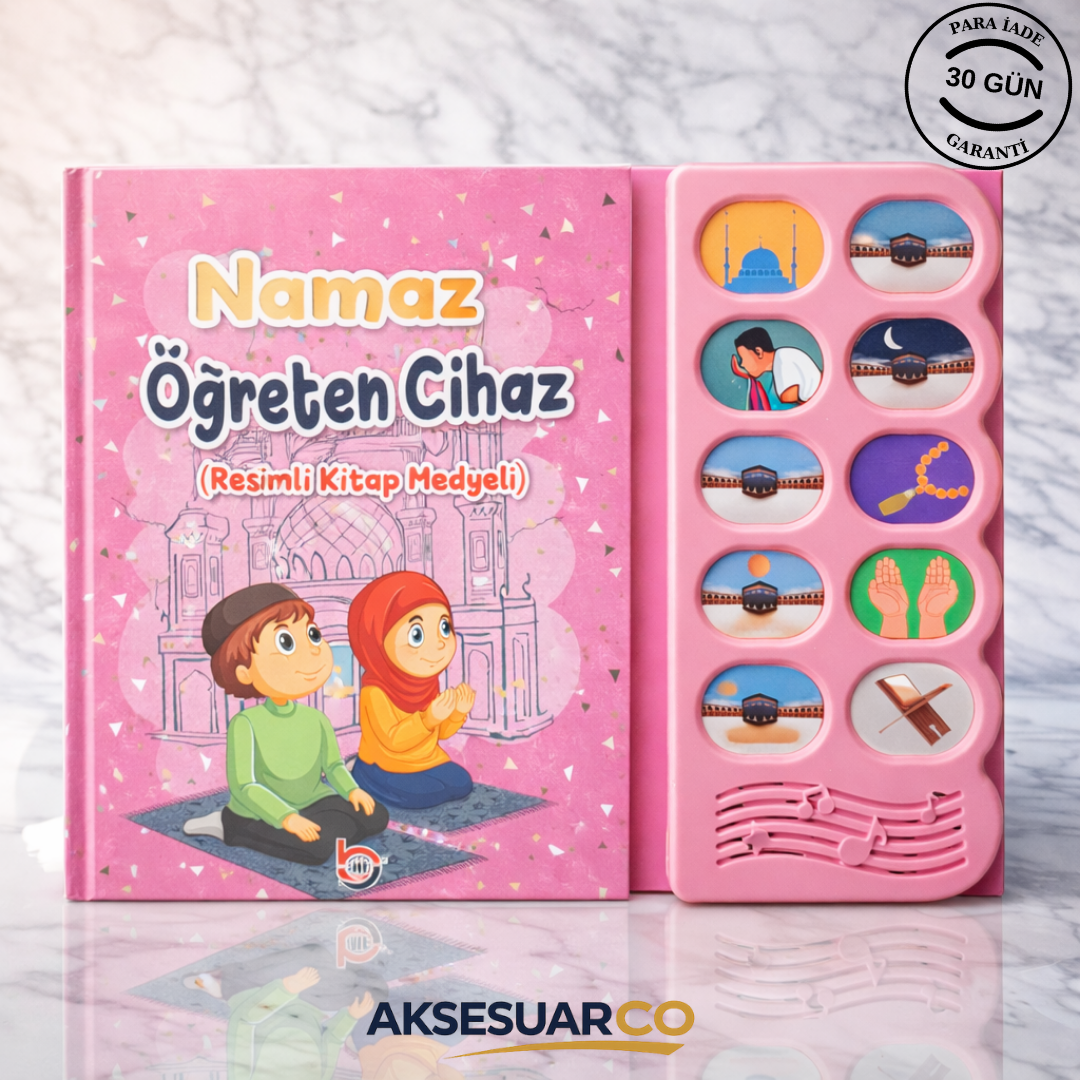 Sesli Cihaz Destekli Namaz Öğreten Kitap