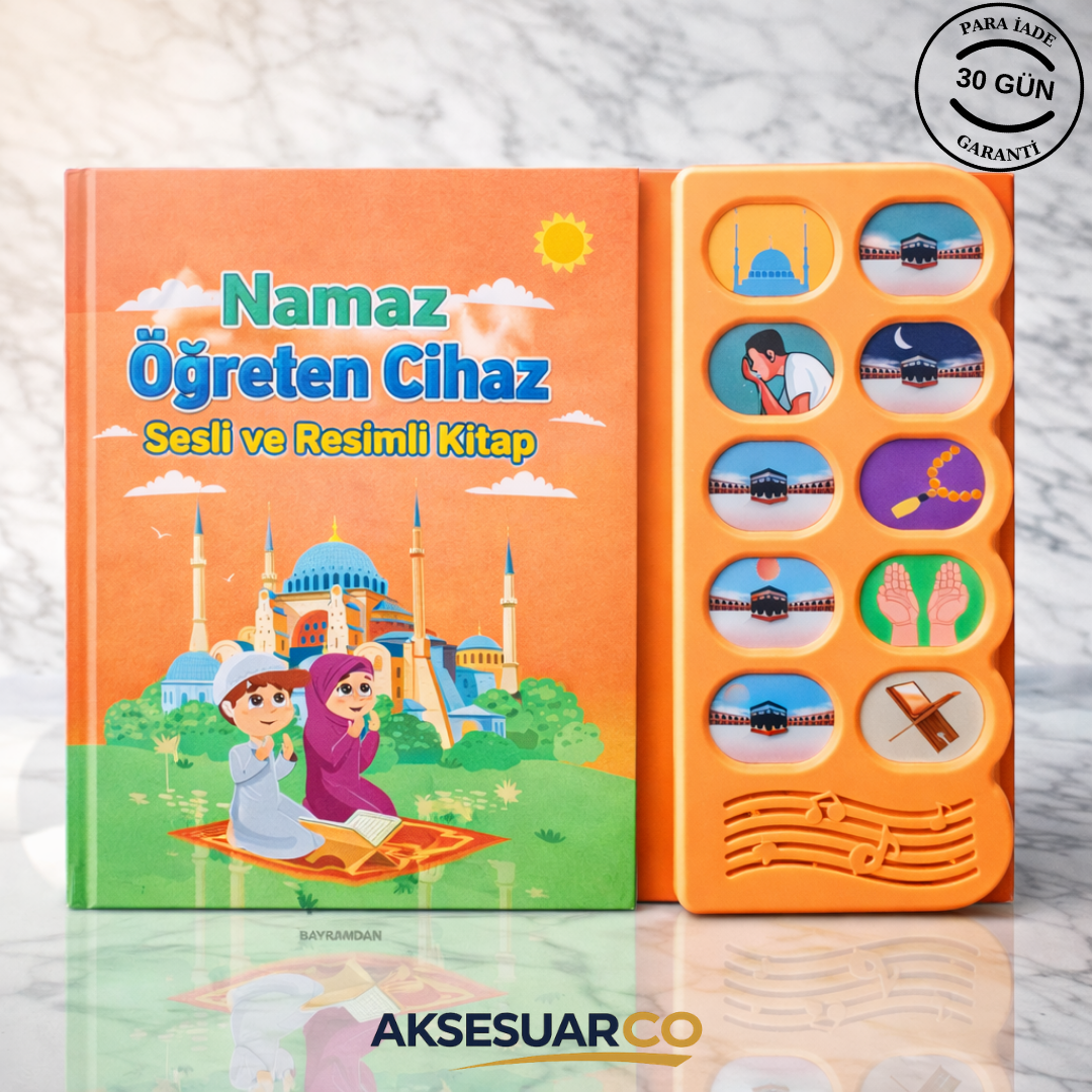 Sesli Cihaz Destekli Namaz Öğreten Kitap