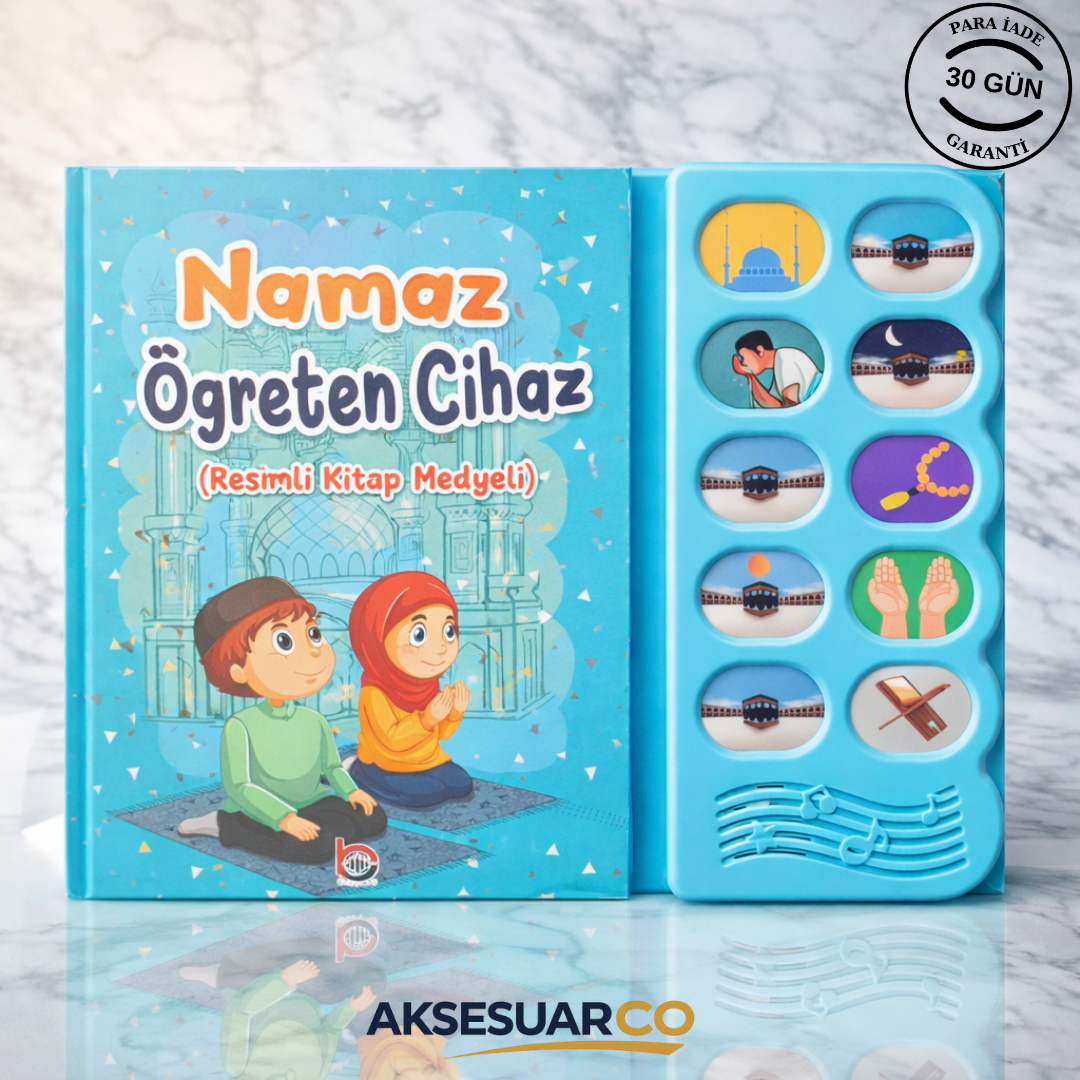 Sesli Cihaz Destekli Namaz Öğreten Kitap