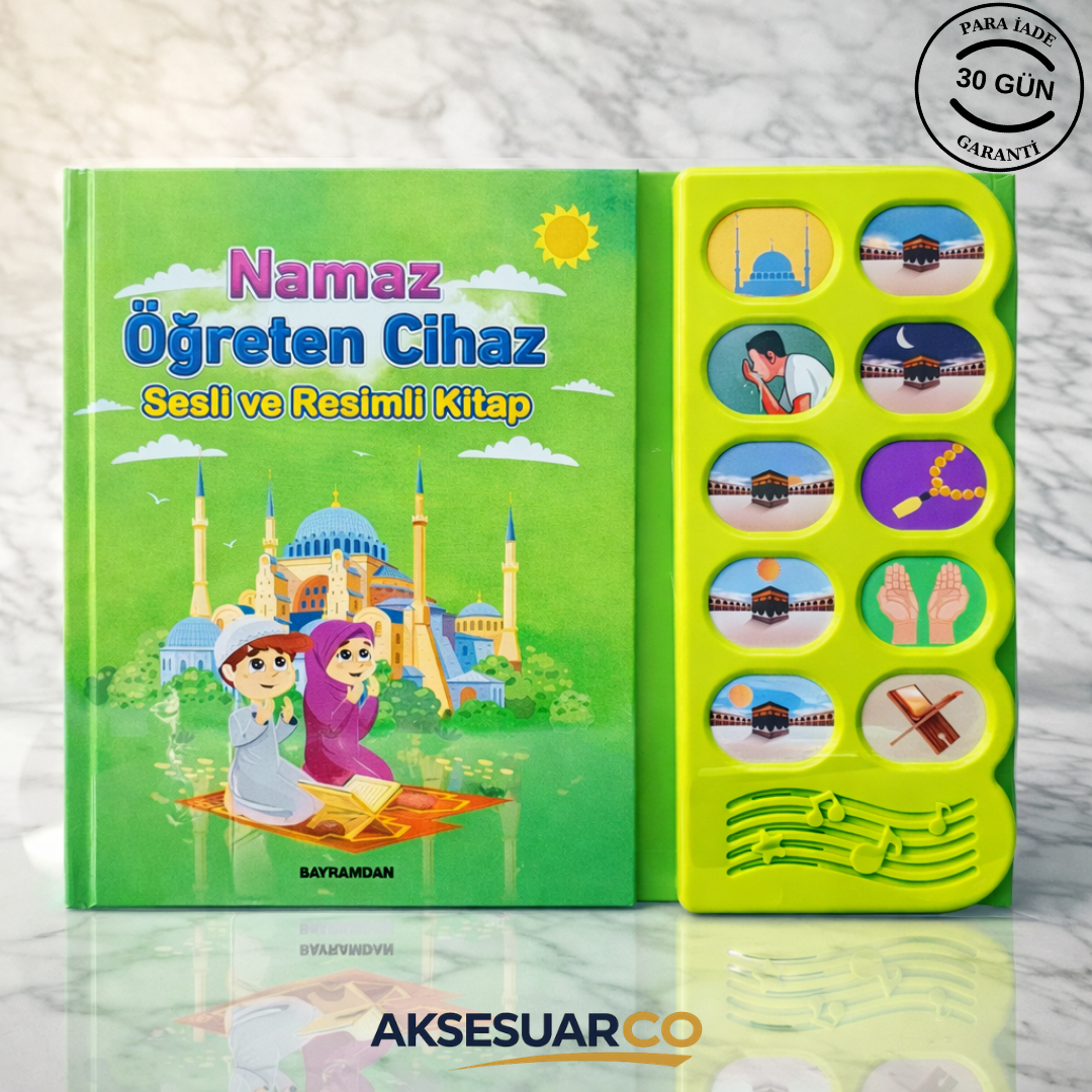 Sesli Cihaz Destekli Namaz Öğreten Kitap