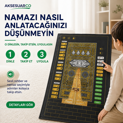 Sesli Namaz Seccadesi (Çok Fonksiyonlu)