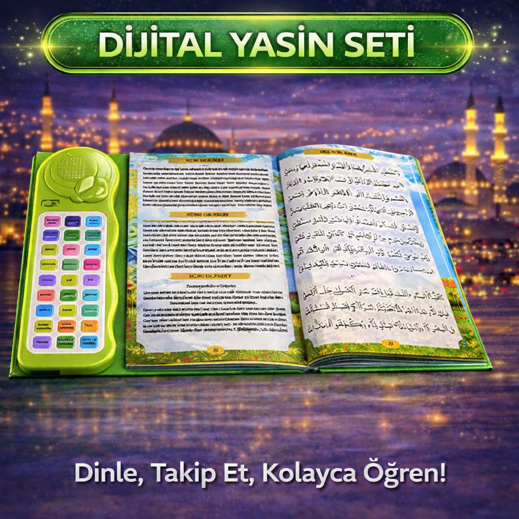 Sesli Cihaz Destekli Yasin-i Şerif Kitabı