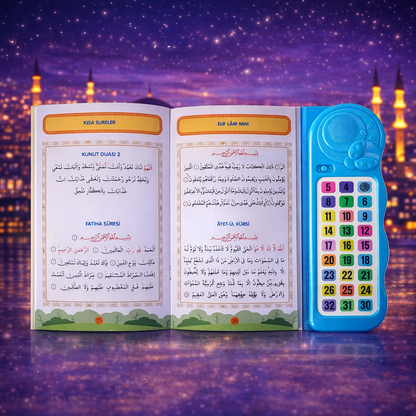 Çocuğum Kendi Kendine Kur'an-ı Kerim Okumayı Öğreniyor (Sesli Kitap Desteği)
